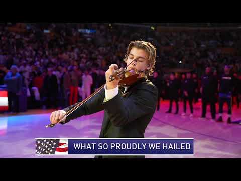 Giovanni Mazza - National Anthem - played on G.B. Guadagnini (1760) - LA Lakers 2023 - NBA WCF