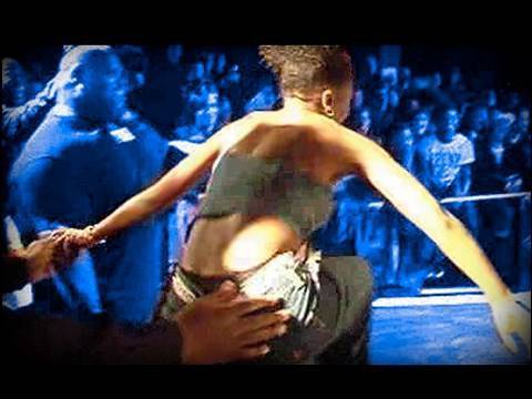 Girl Bounced Off Stage in Booty Shaking Dance Competition