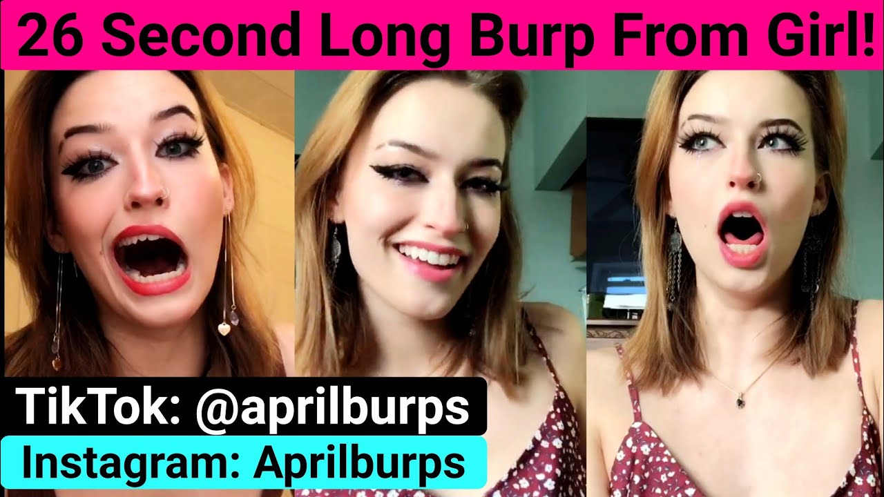 Girl Burp Compilation | Looong Burps!