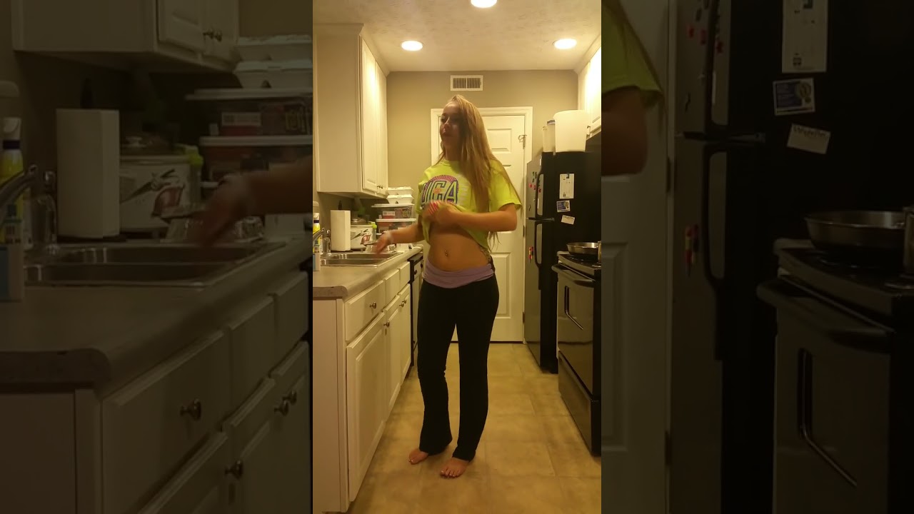 Girl burp loud and big