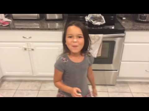 Girl Farts and chokes on Whipped Cream while laughing