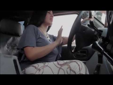 Girl farts in the car