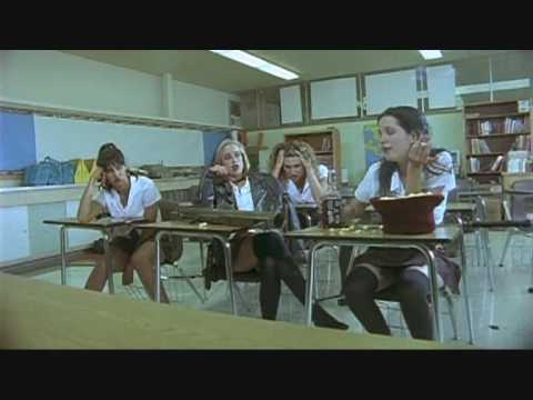 Girl Farts In The Movie Ninja Cheerleaders