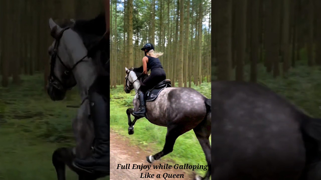 Girl Galloping Horse Too Hard