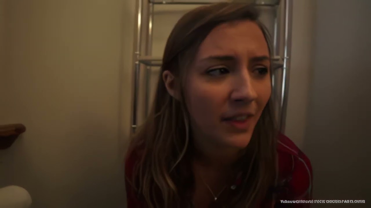 Girl has to poop at boyfriend's house
