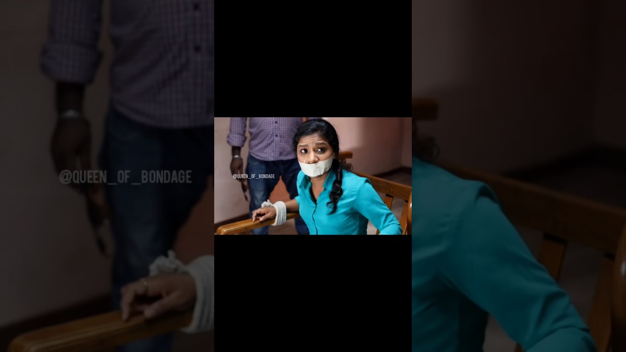 GIRL HIDDEN TAPE GAGGED BY SCARF AND SUNGLASSES।।#shorts #kidnapping #youtubeshorts