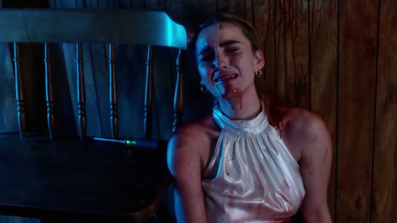 Girl in Dress Stabbed and Gutted