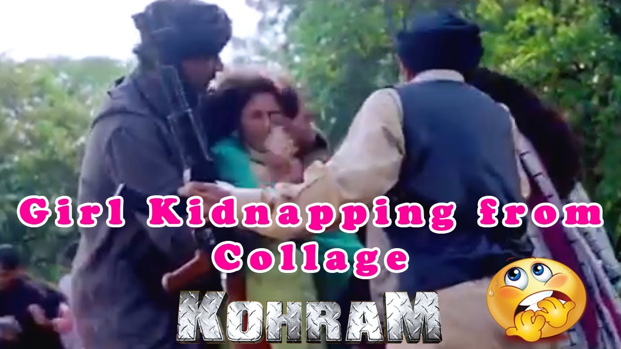 Girl Kidnapping from collage | Kohram Movie Scene