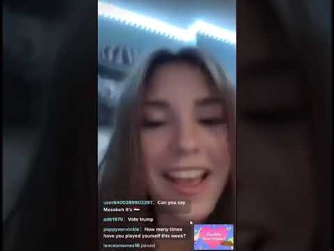 Girl Literally Cant Stop Farting On Live