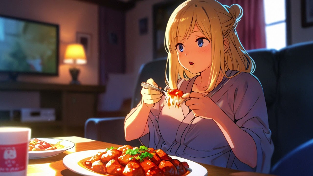 Girl loves her new weight gain (audio)