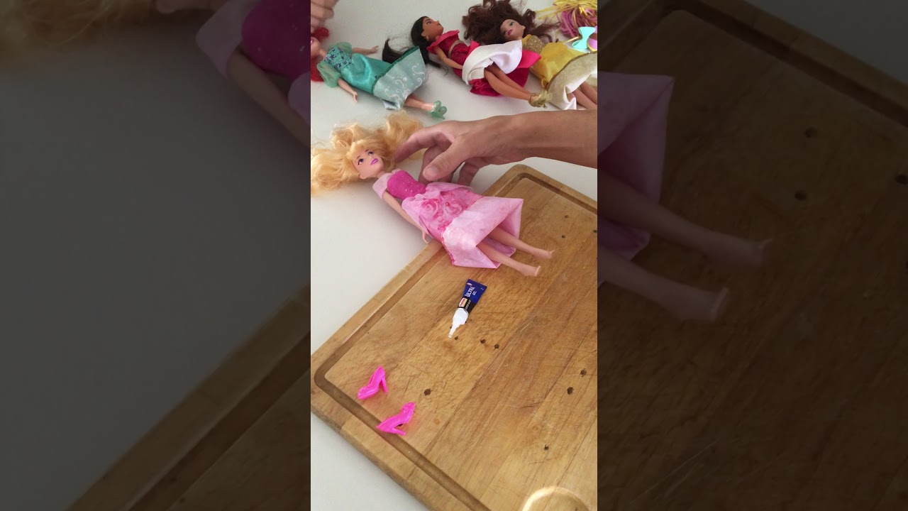 Girl Mom Hack - Superglue The Doll's Shoes To Their Feet