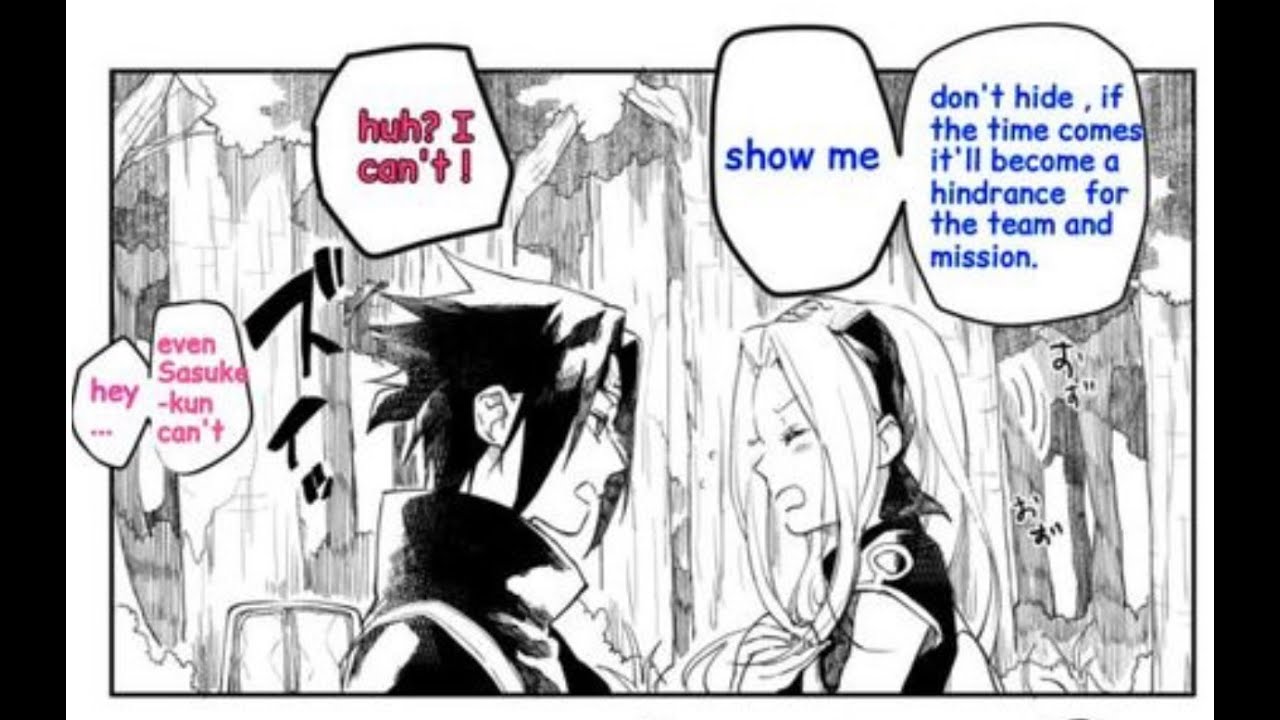 Girl Problem || Sasuke x Sakura Doujinshi