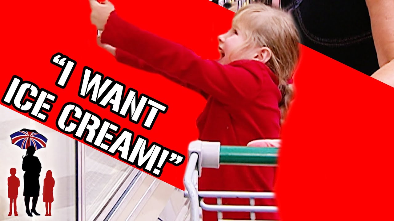 Girl Scares Customers Away at Supermarket with EPIC Tantrum | Supernanny
