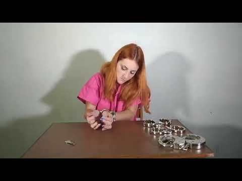 Girl selfcuffed