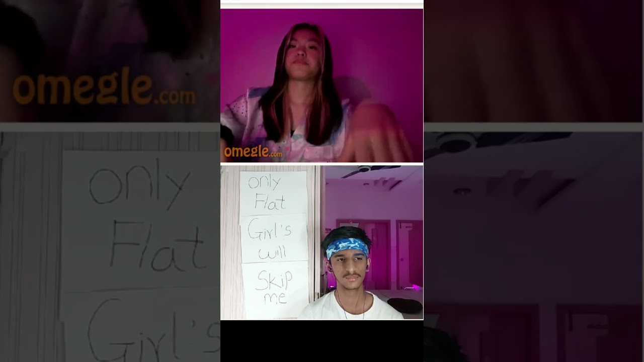 Girl showing her b**bs on omegle 👀🥵🥵🤪 #shorts #omegle
