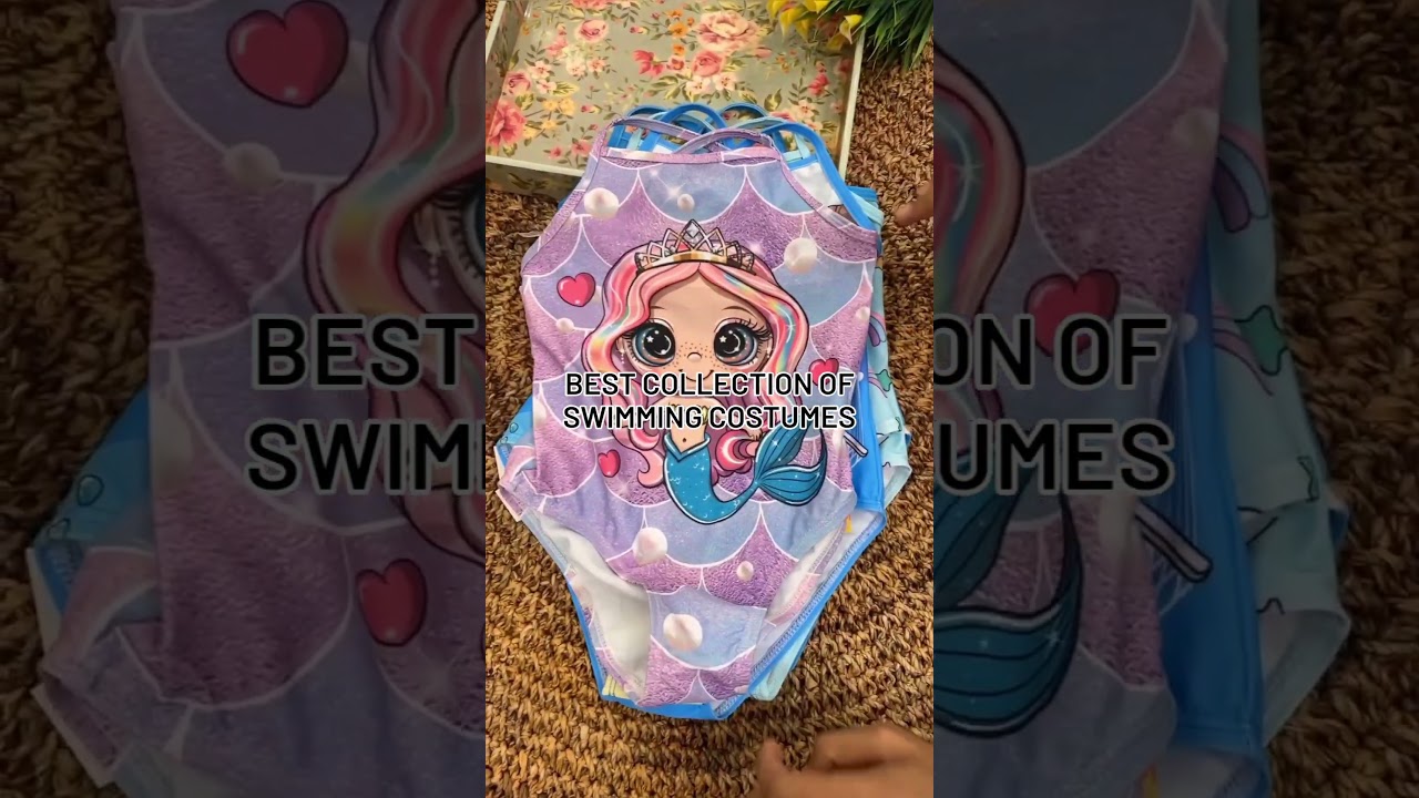 Girl Swimming Costume One Piece Swimsuit🩱🏝️ | Best Baby Store @maaandbaby.com | #SHORTS |