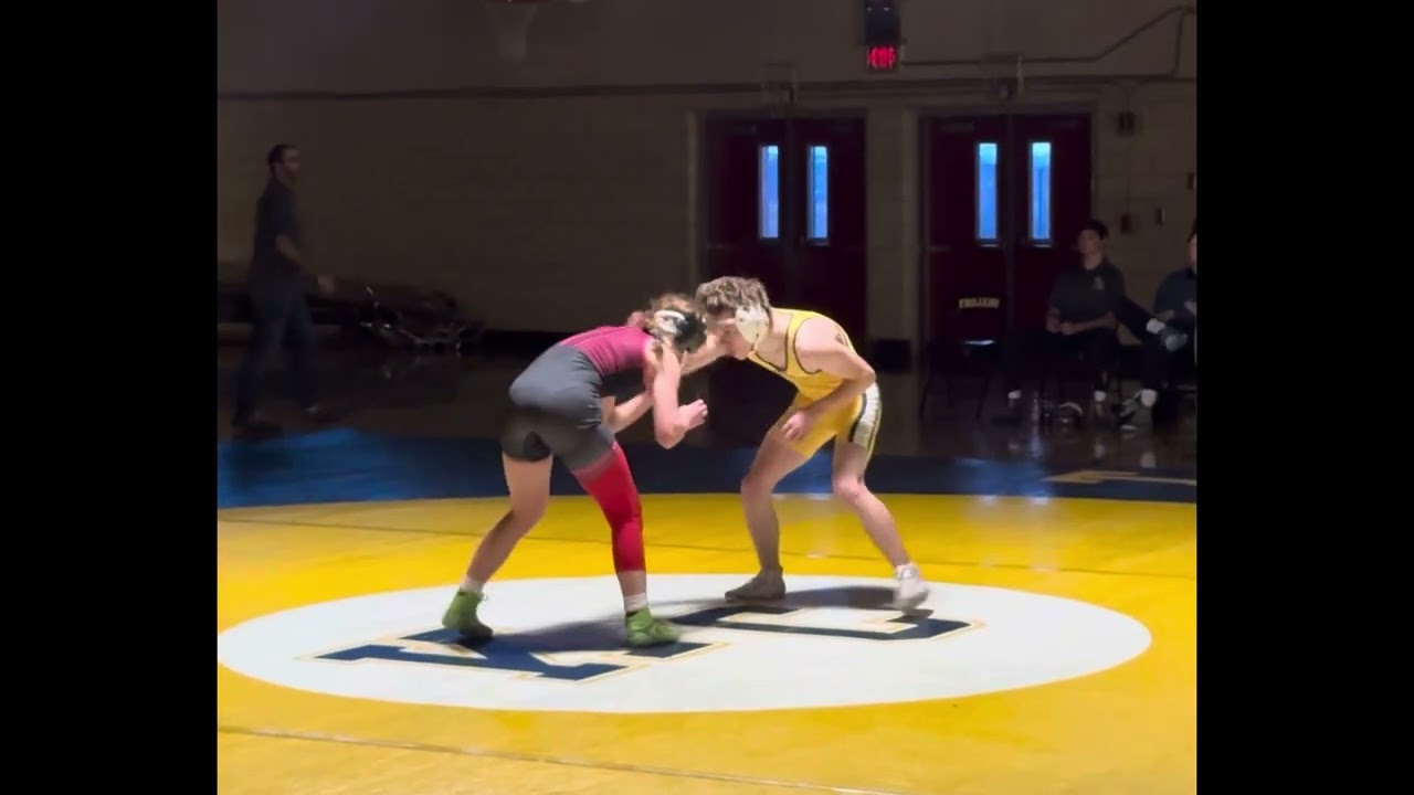 Girl Wrestles High School Boy- Madison Birth Wrestling