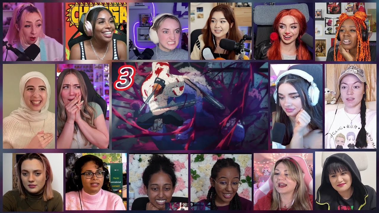 Girls | Chainsaw Man Episode 3 Reaction Mashup