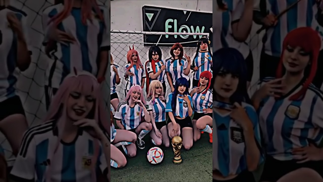 Girls and ronaldo fottbal argentina vs portugal #girls #football #ronaldo #shorts