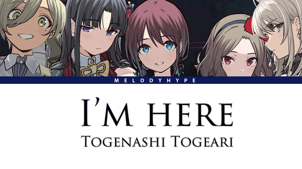 Girls Band Cry Episode 13 Insert Song Full -『I’m here』by Togenashi Togeari (Lyrics)
