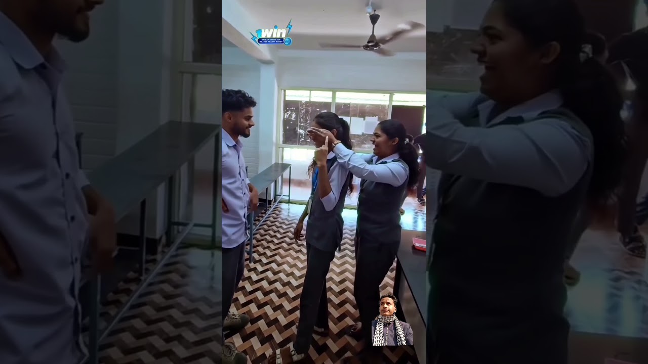 Girls kiss girl prank boys😄 game student#dance#college #collegelife#friends#school#shorts