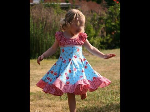 Girls Summer Simple and Stylish Cotton Frock Designs 2017| Baby Dress Designs