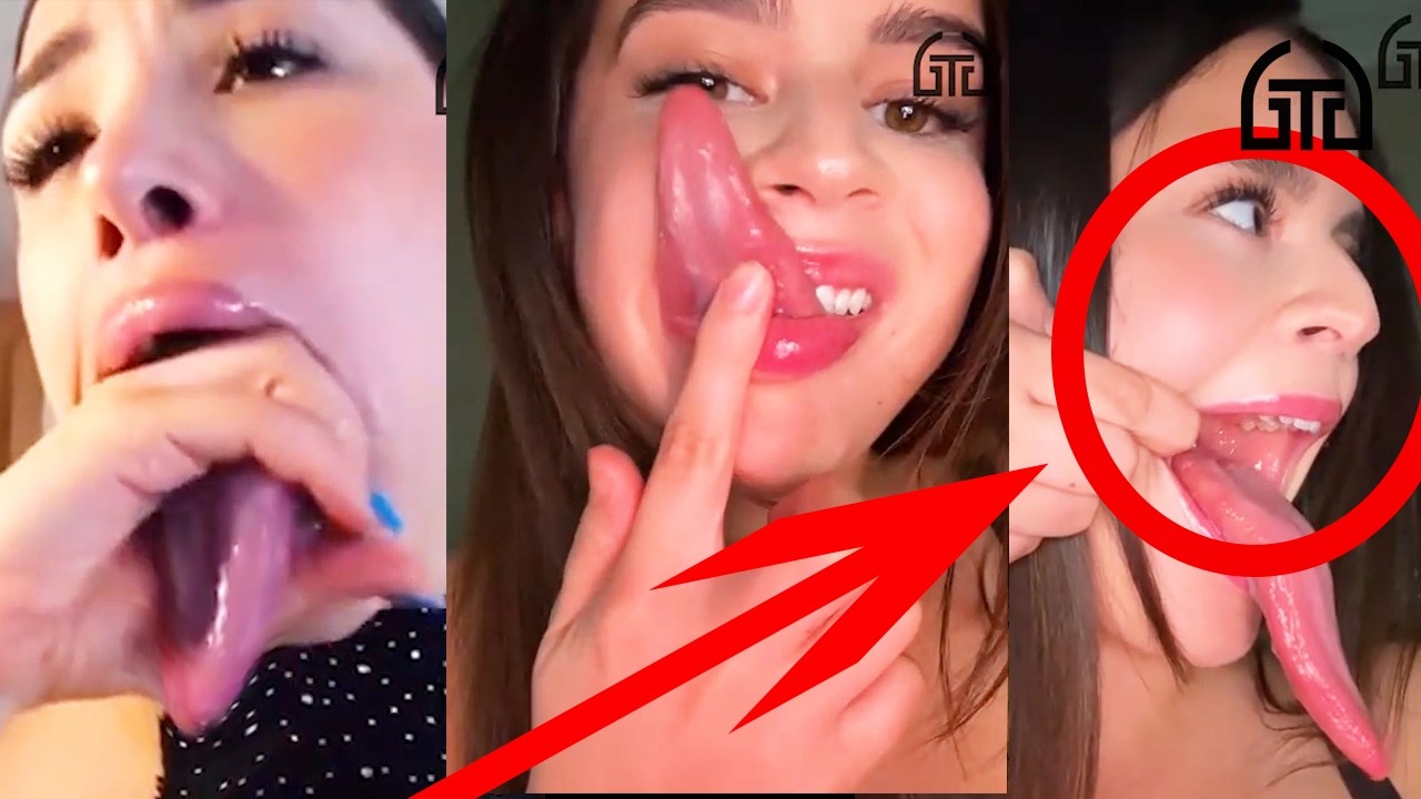 Girls with long tongues (part 2)