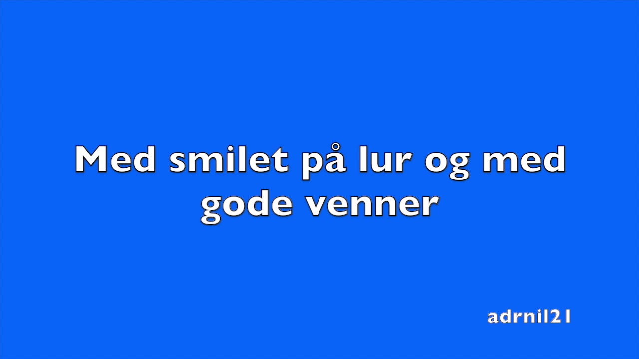 Gisle Wink Sangen (Med Tekst og Melodi)