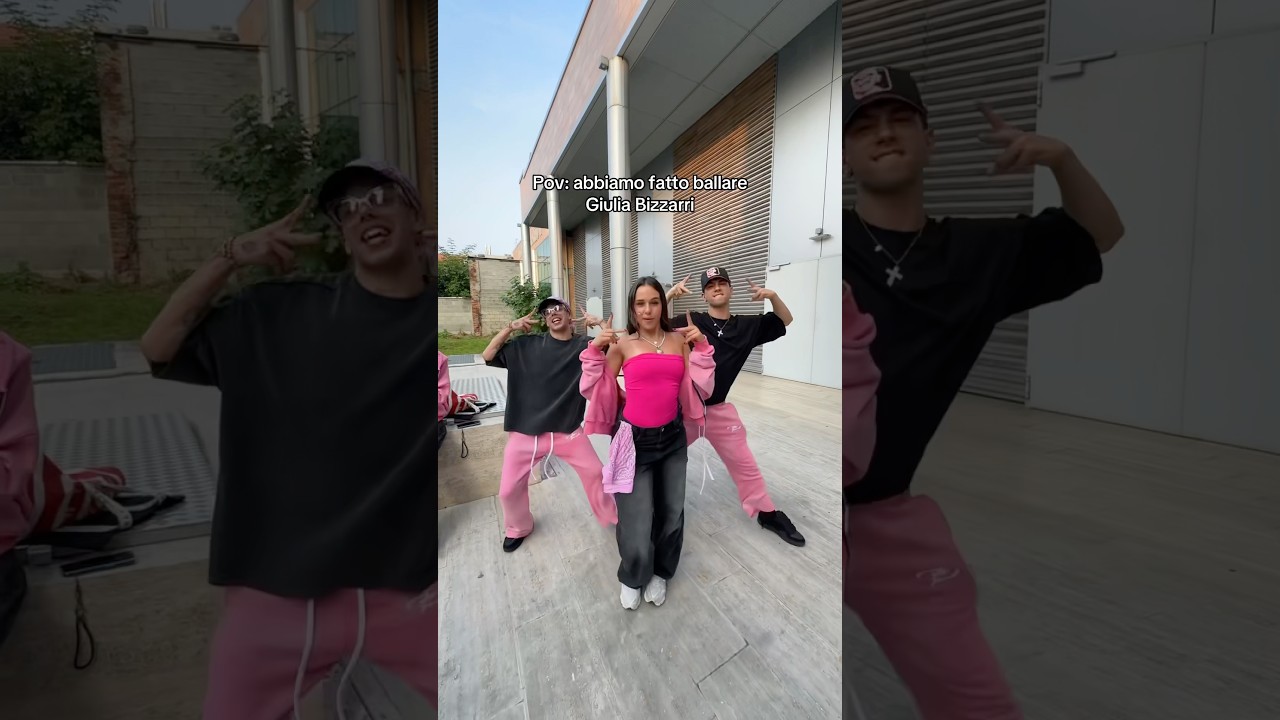 GIULIA BIZZARRI CON LA BADCREW💖🕺🏻dategli un voto!⭐️ #ballerino #dance #badcrew #ballerino #anna