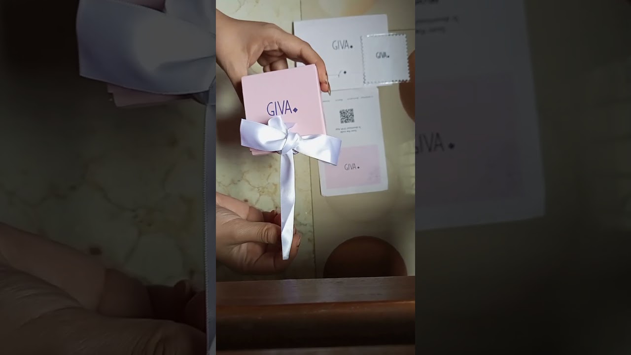 Giva Gift Unboxing #shorts #unboxing #pathan #trending #givajewellery #viral #gift
