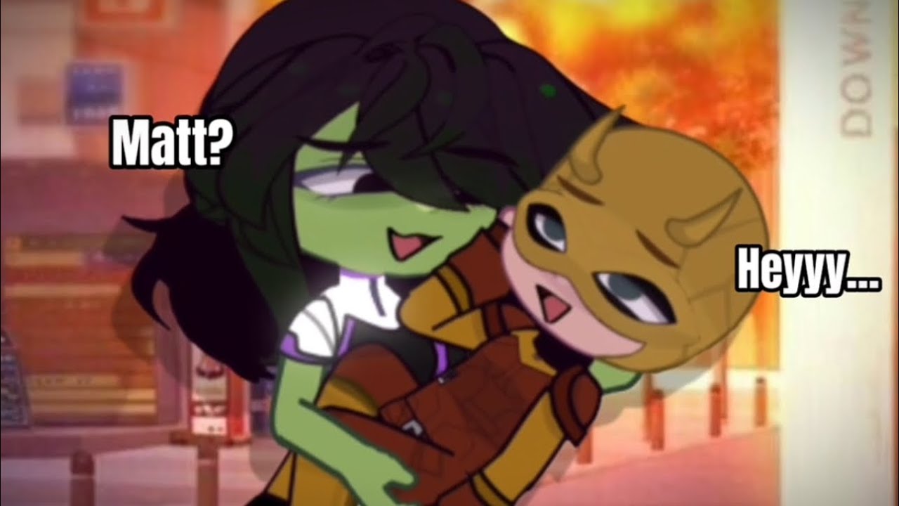 Give me a sign // Marvel Gacha // She Hulk x Dare Devil