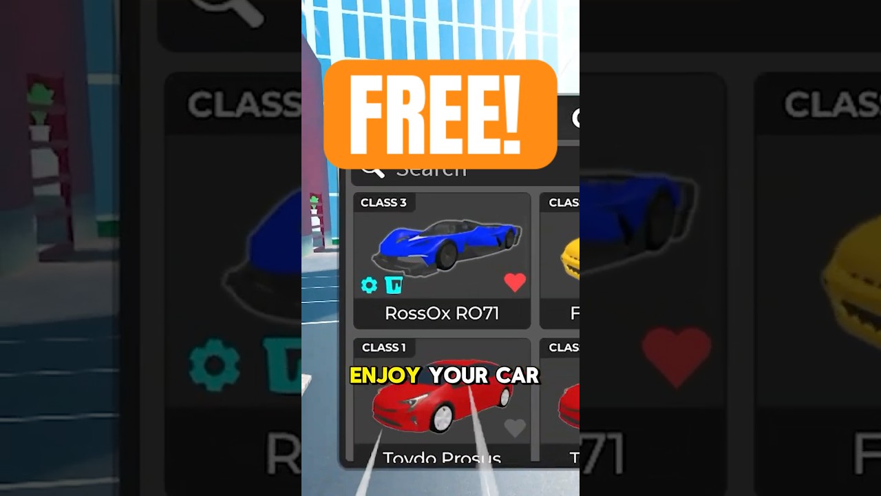 🔥GIVING AWAY FREE CARS In Car Dealership Tycoon! 💸🤑#roblox #cardealershiptycoon