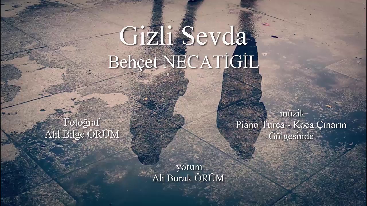 Gizli Sevda (Behçet NECATİGİL)