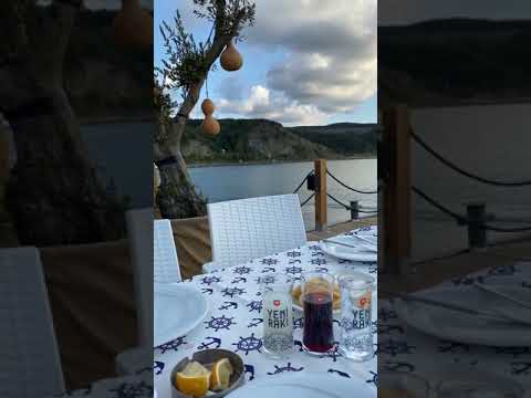 GÖL KENARI SABAH ÇEKIMI ALKOL ORTAM RAKI KEYFI