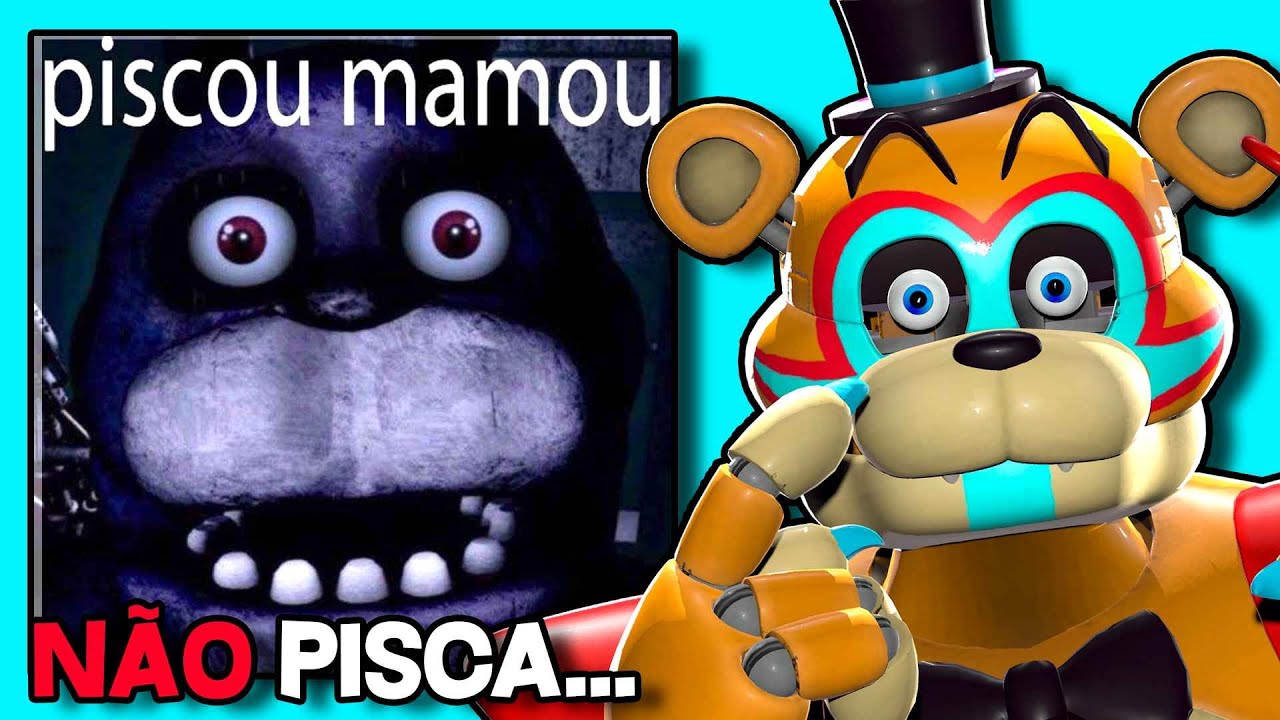 GLAMROCK FREDDY REAGE A MEMES DE FNAF 9.0! - PISCOU, MAMOU!