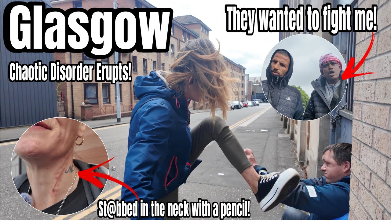 GLASGOW - The Shocking Reality Of Glasgows Toughest Streets Where Chaos Erupts Daily!!