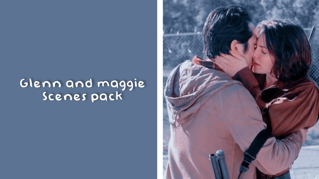 Glenn and maggie scenes pack - the walking dead