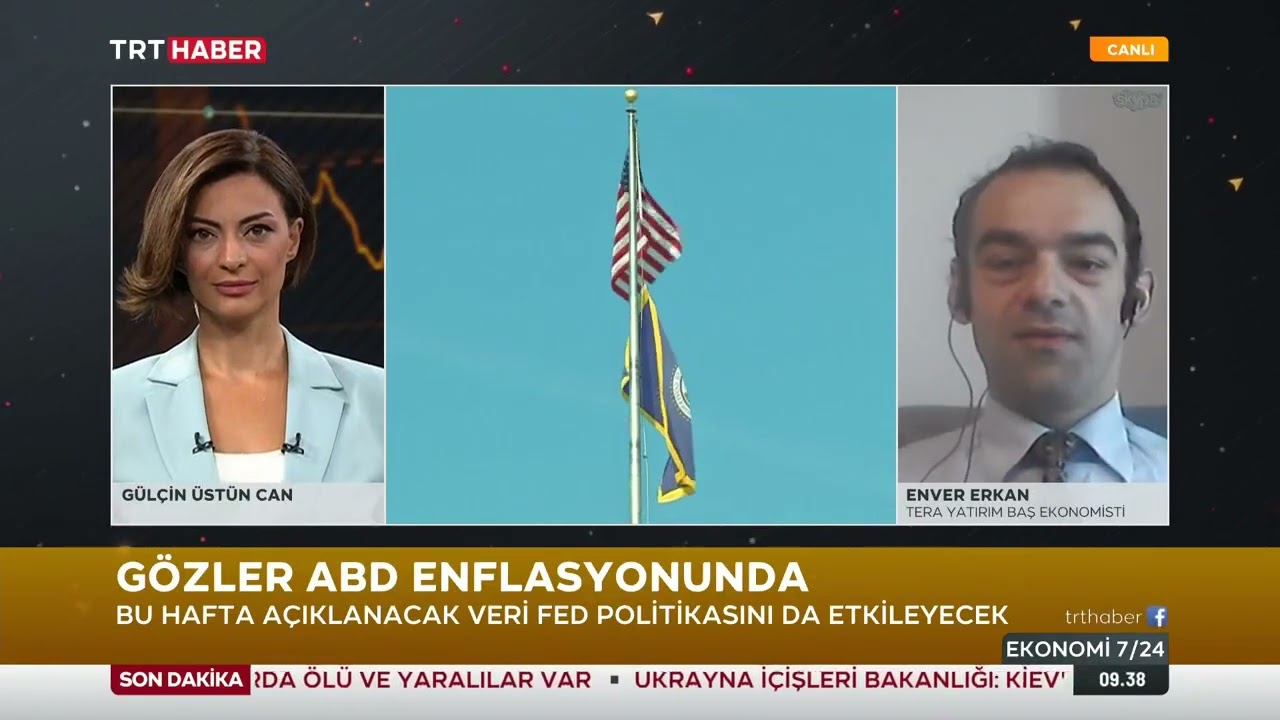 Gülçin Üstün Can TRT Haber Ekonomi 7 24 10.10.2022