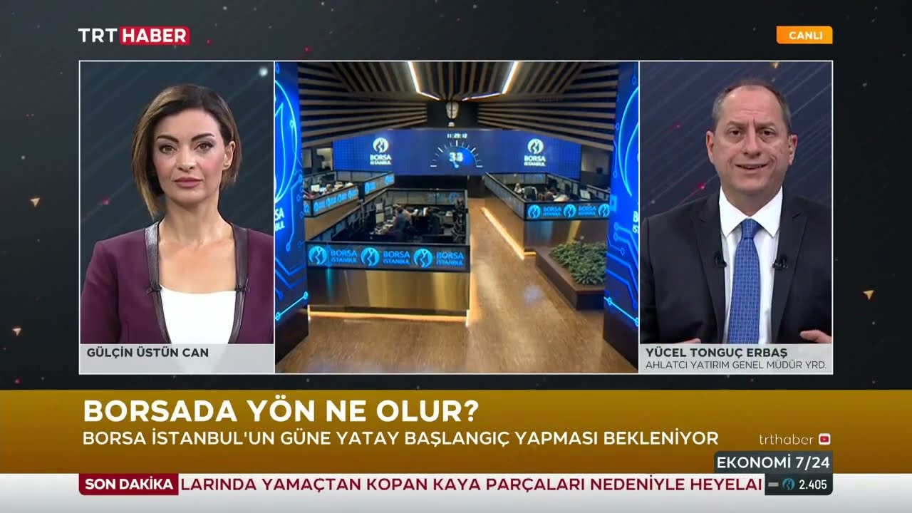 Gülçin Üstün Can TRT Haber Ekonomi 7 24 1.07.2022