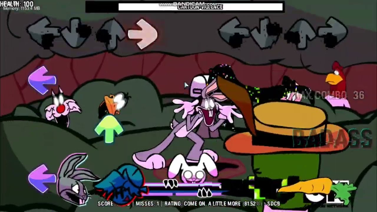 Glitched Looney Tunes - Week 4 | FNF VS Glitched Legends 1.5/2.0 | Friday Night Funkin' Mod