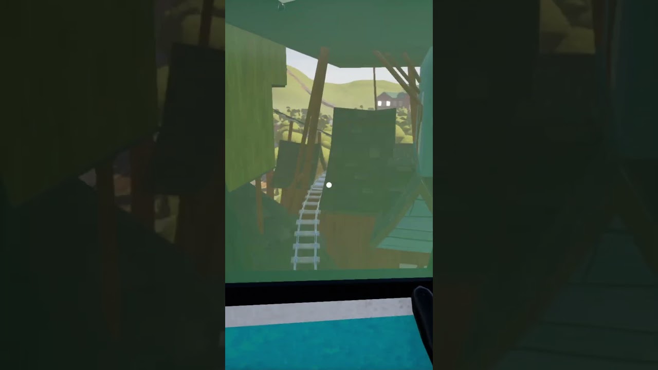 Glitching/Getting Run over by the Train in Hello Neighbor Alpha 4 !!! #helloneighbor