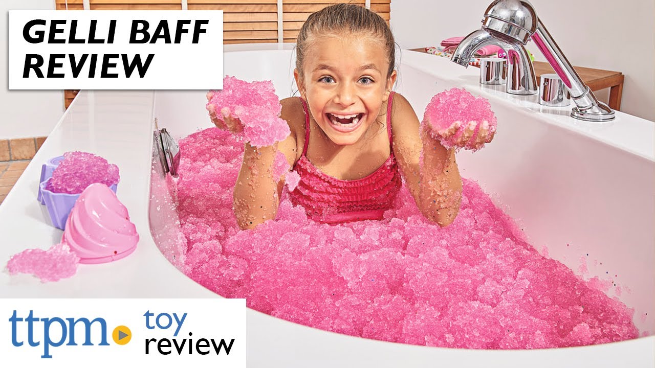 Glitter Gelli Baff, Colour Change Gelli Baff, and MEGA Baff Pack from Zimpli Kids