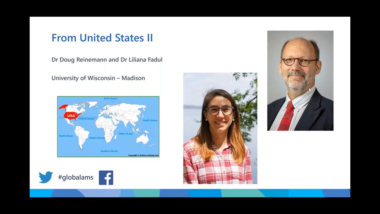 Global AMS R&D Showcase: 7  Dr Doug Reinemann and Dr Liliana Fadul United States
