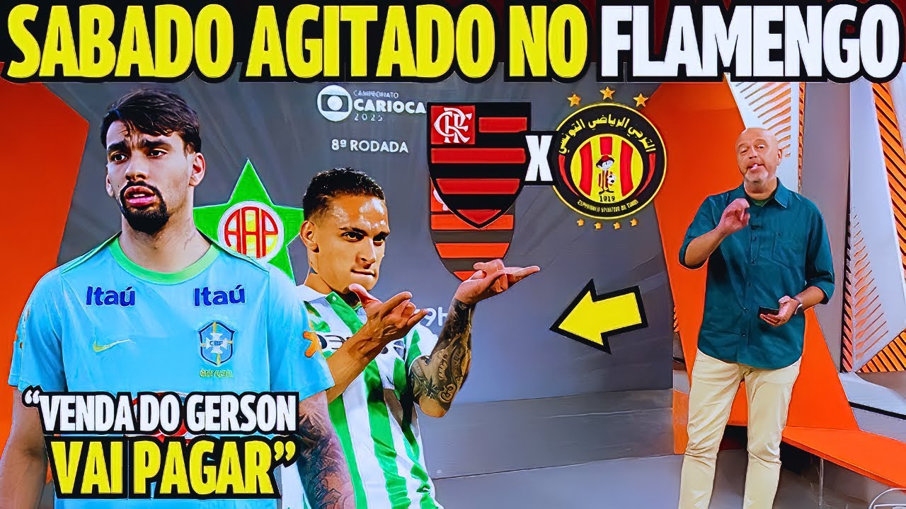 GLOBO ESPORTE RJ 14/06! DINHEIRO DA VENDA DO GERSON VAI TRAZER PAQUETÁ! NOTICIAS DO FLAMENGO!