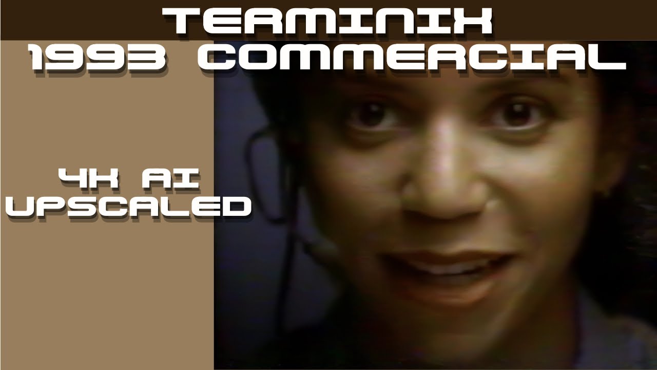 Gloria Ruben (?) in Terminix remastered commercial (1993)