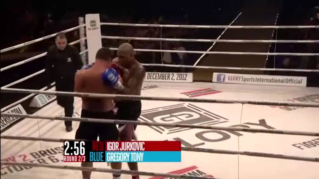 GLORY 2 Brussels - Igor Jurkovic vs. Gregory Tony (Full Video)