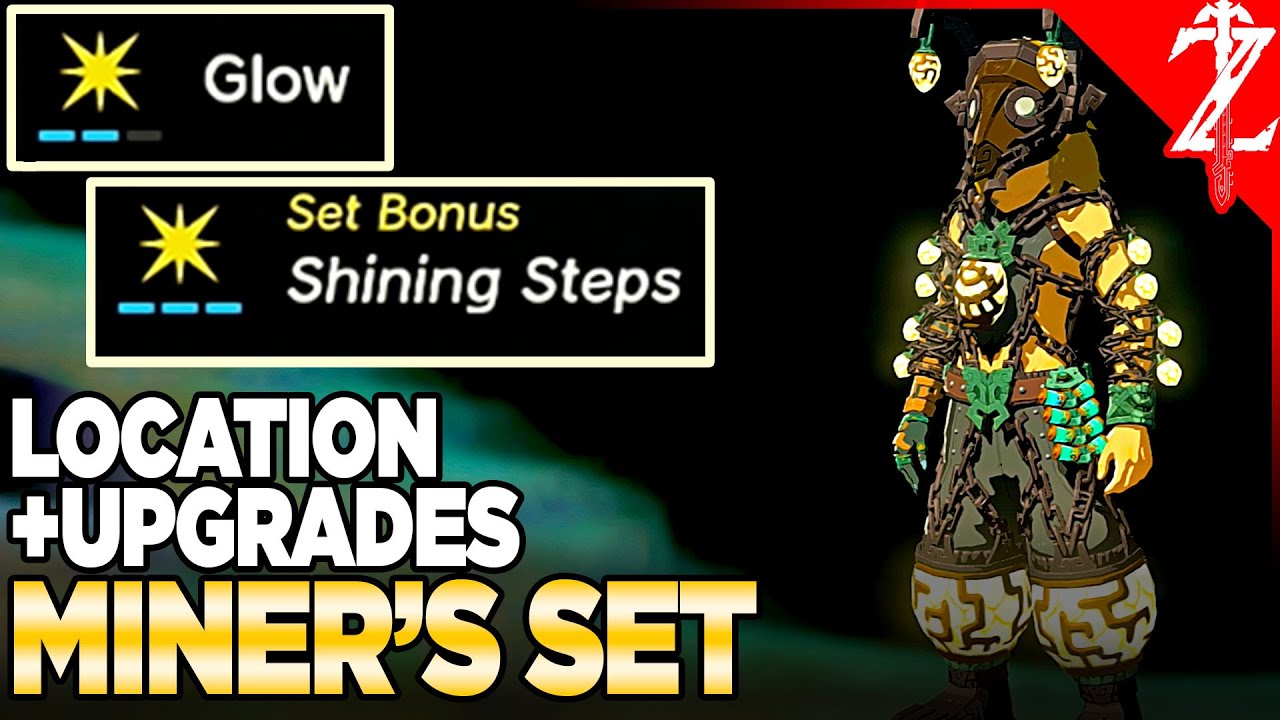 GLOW Miner's Set (Locations & Upgrades) in Tears of the Kingdom