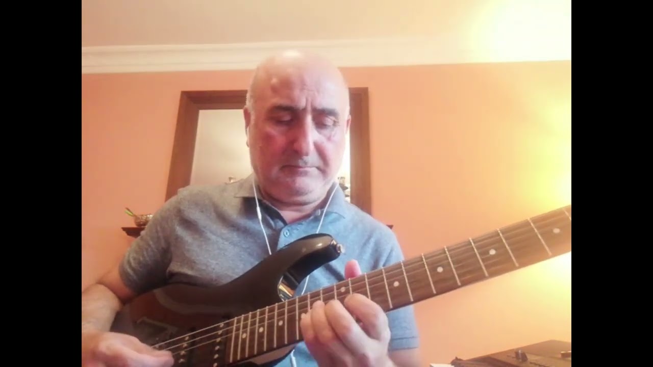 Gülpembe Barış Manço - Elektro Gitar Cover