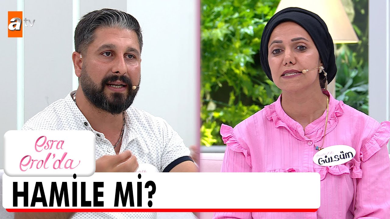 Gülsüm, kocası Necati'den bebek mi bekliyor?  - Esra Erol'da 27 Haziran 2025