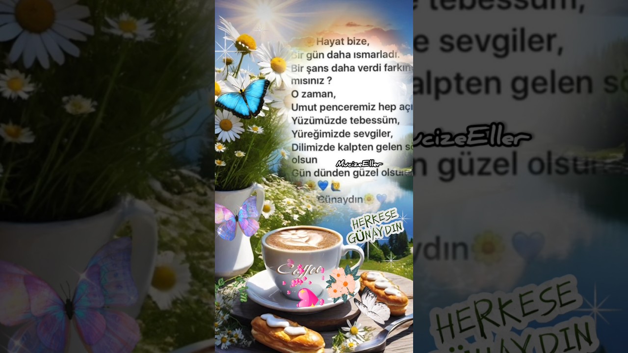 Günaydın Mesajları🌻En Güzel🌺Resimli❤️Videolu🌻Hayırlı Sabahlar ❤️#günaydınmesajları#4k#dua#yt#shorts